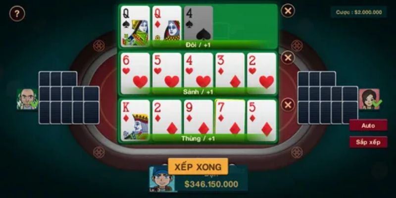 Hiểu rõ về cách xếp bài Mậu Binh tại BK8