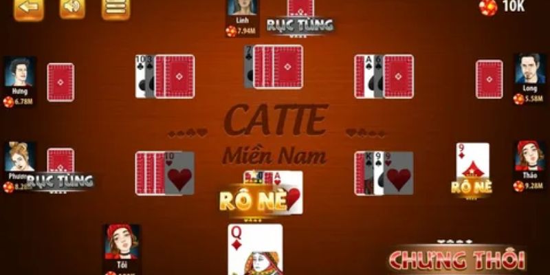 Hướng dẫn chi tiết cách chơi bài Catte